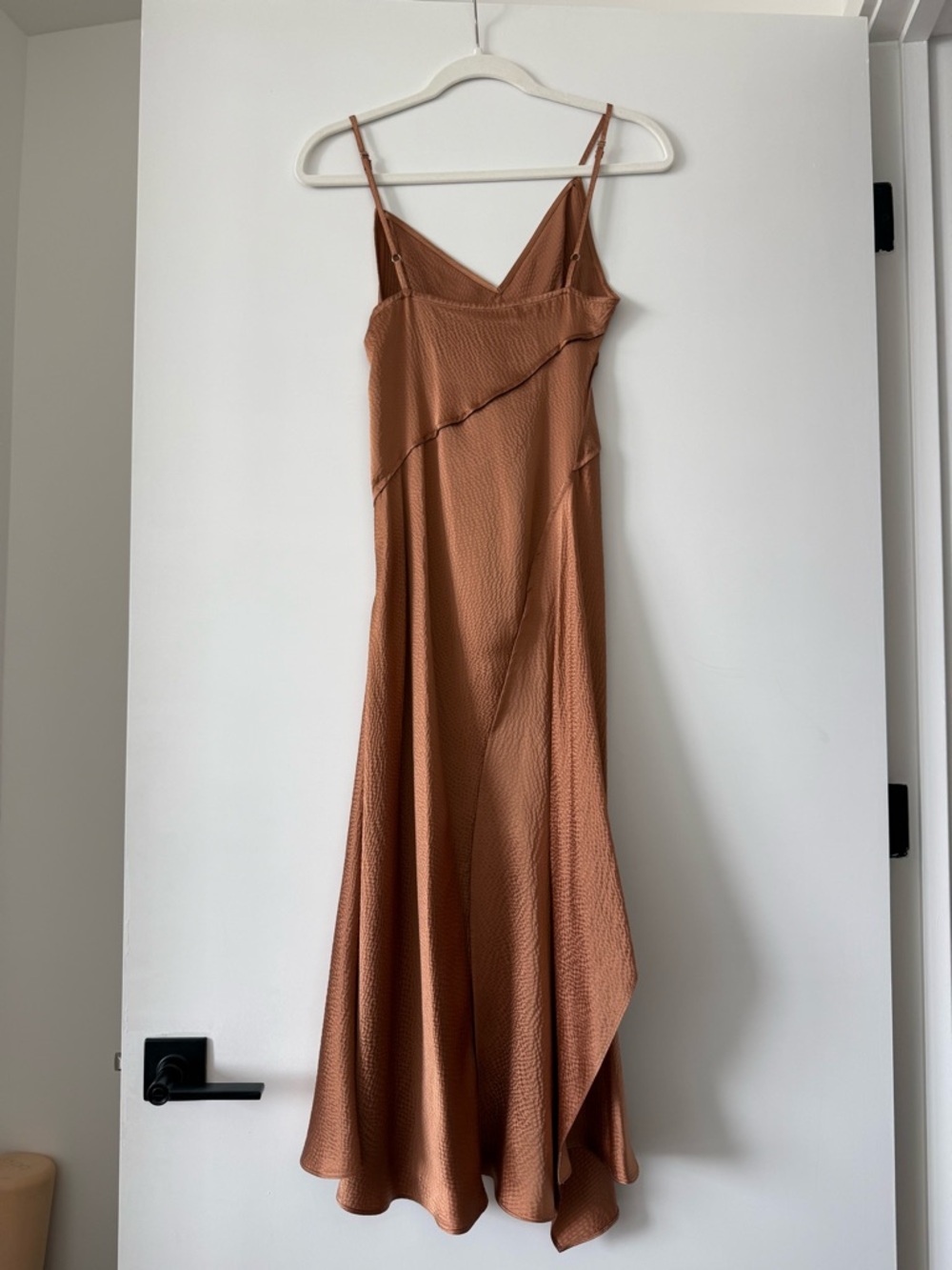 Rachel Comey Hammered Silk Granger Dress in Desert - Picture 2 of 5